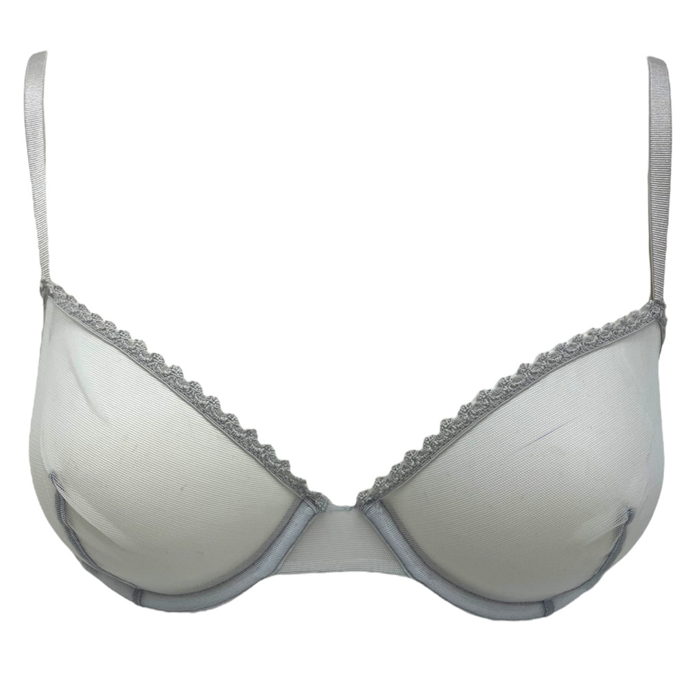 TARYN WINTERS KHARIS SHEER DEMI BRA IN JADE SZ 34C